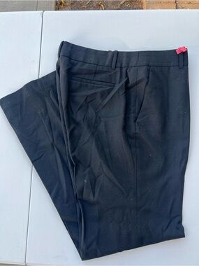 J. Crew Super 120’s Black Wool Dress Pants size 12
